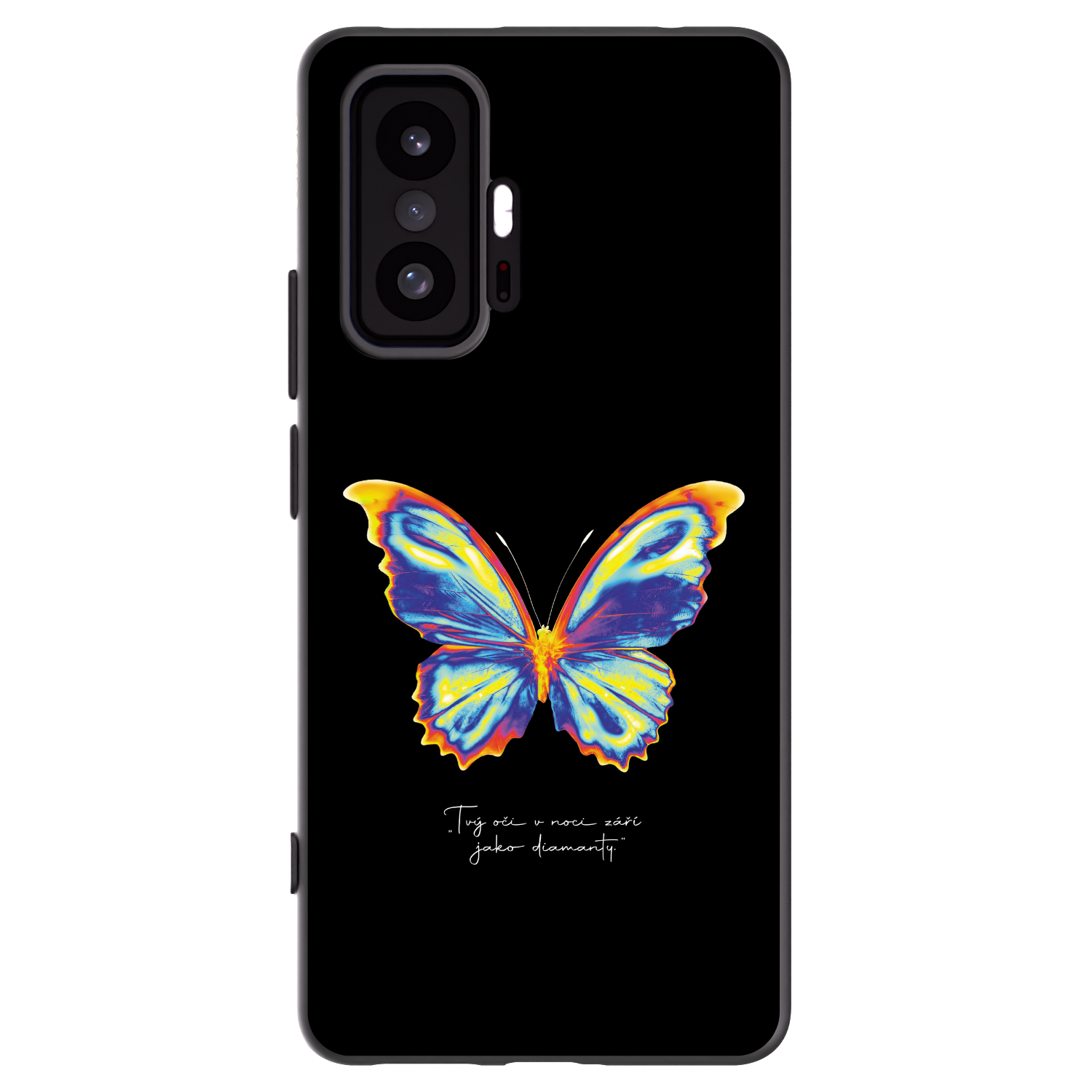 Picasee Xiaomi 11T Pro Hülle - Schwarzes Silikon - Diamanty Black