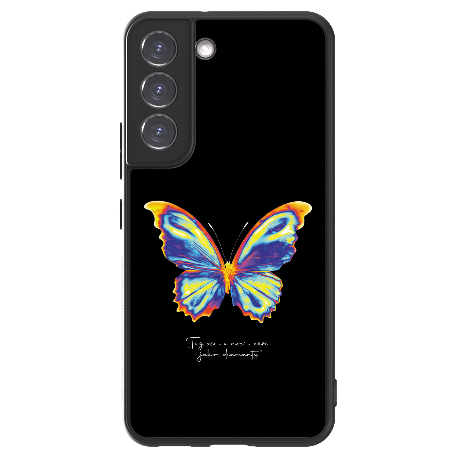 Picasee ULTIMATE CASE für Samsung Galaxy S22 5G - Diamanty Black