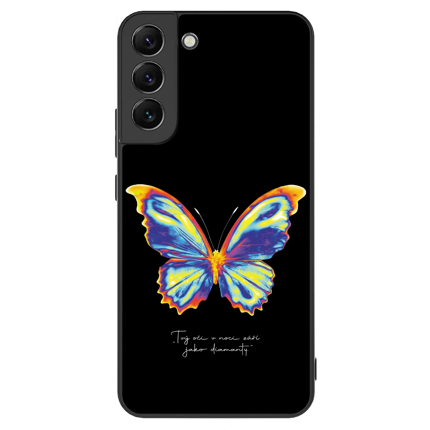 Picasee ULTIMATE CASE für Samsung Galaxy S22+ 5G - Diamanty Black