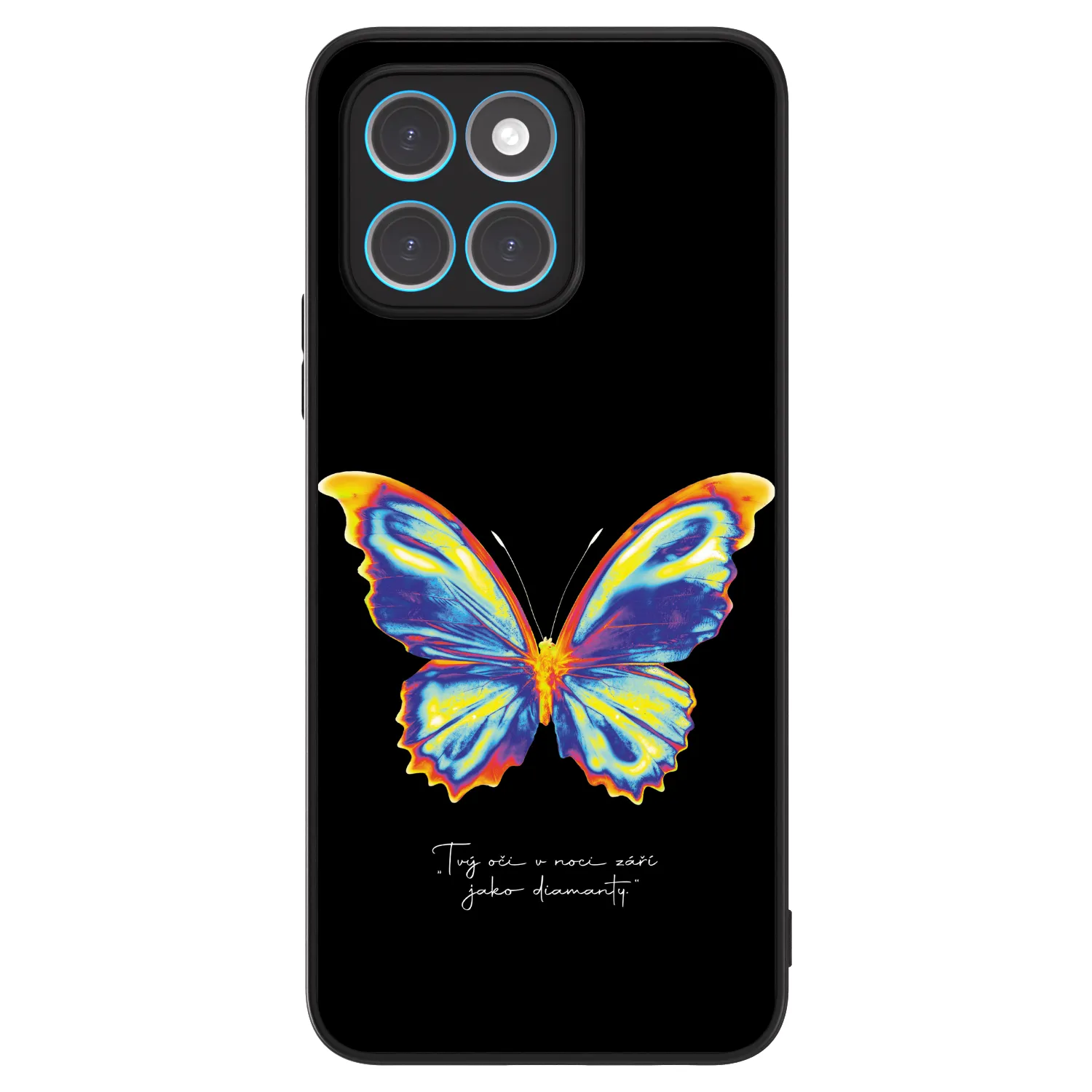 Picasee ULTIMATE CASE für Honor X8 4G - Diamanty Black
