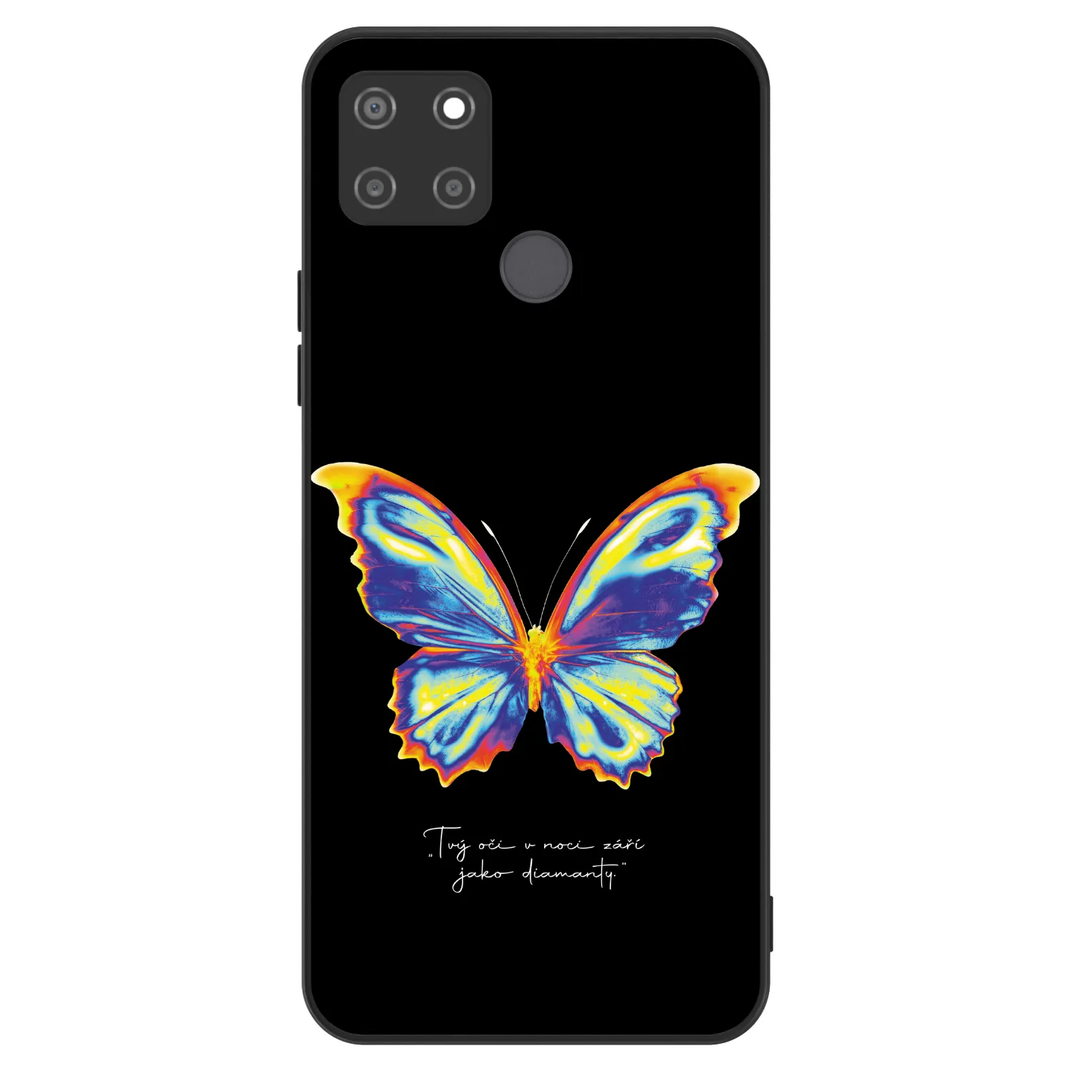 Picasee ULTIMATE CASE für Realme C21Y - Diamanty Black