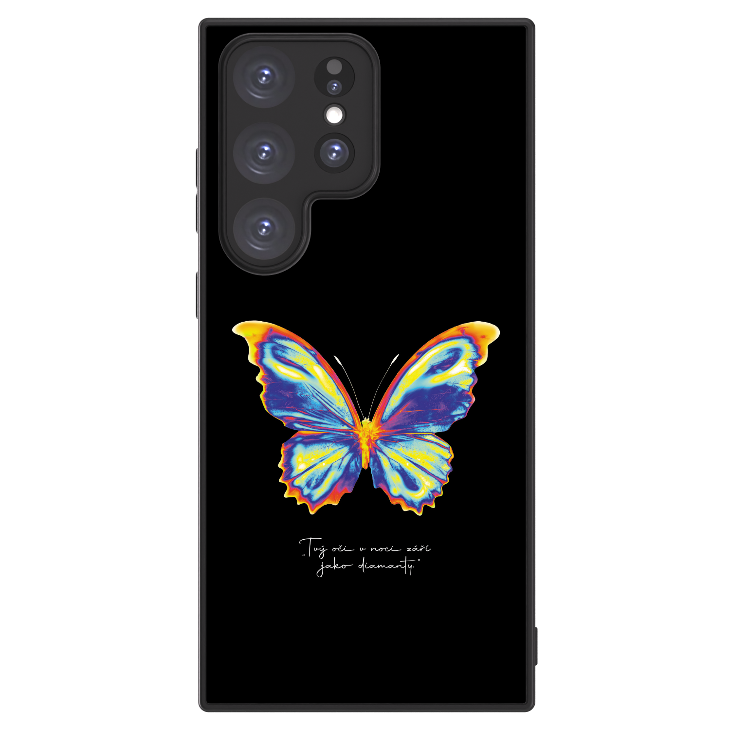 Picasee ULTIMATE CASE für Samsung Galaxy S23 Ultra 5G - Diamanty Black