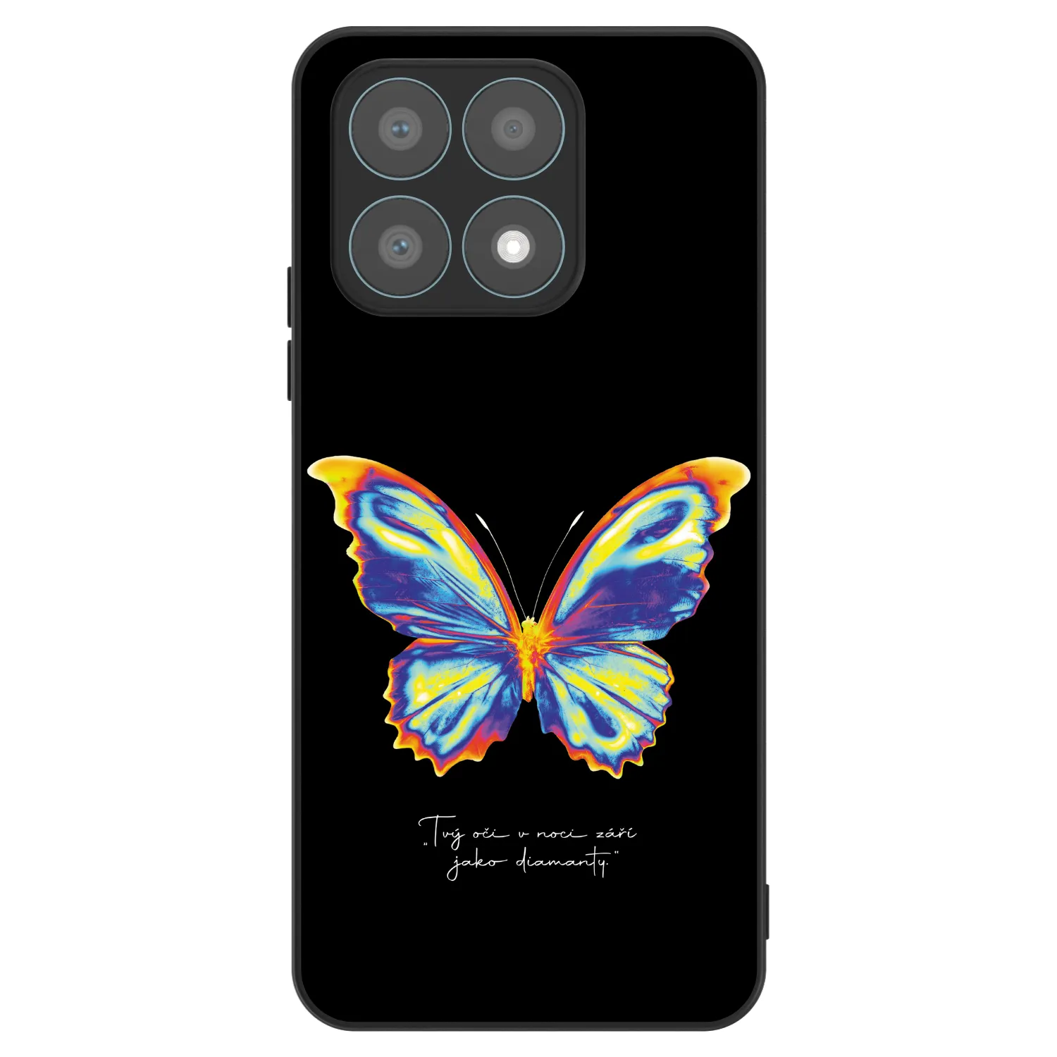 Picasee ULTIMATE CASE für Honor X8a - Diamanty Black