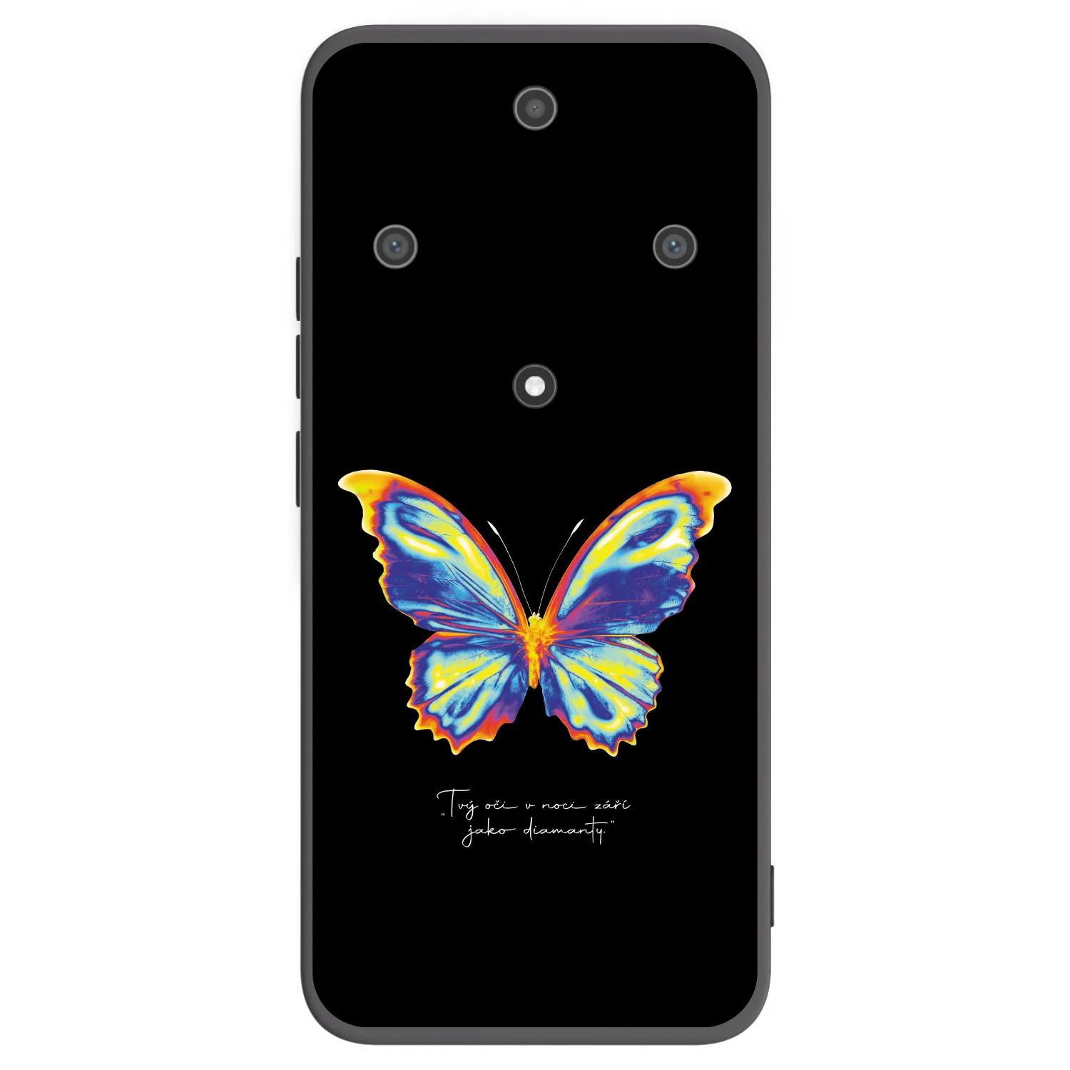 Picasee Honor Magic5 Lite 5G Hülle - Schwarzes Silikon - Diamanty Black