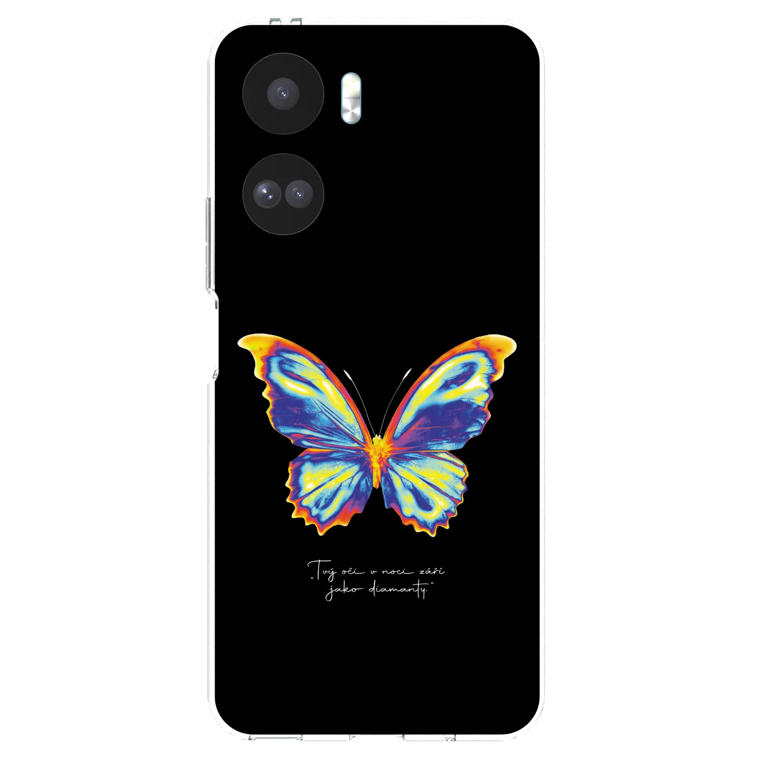 Picasee Honor 90 Lite 5G Hülle - Transparentes Silikon - Diamanty Black