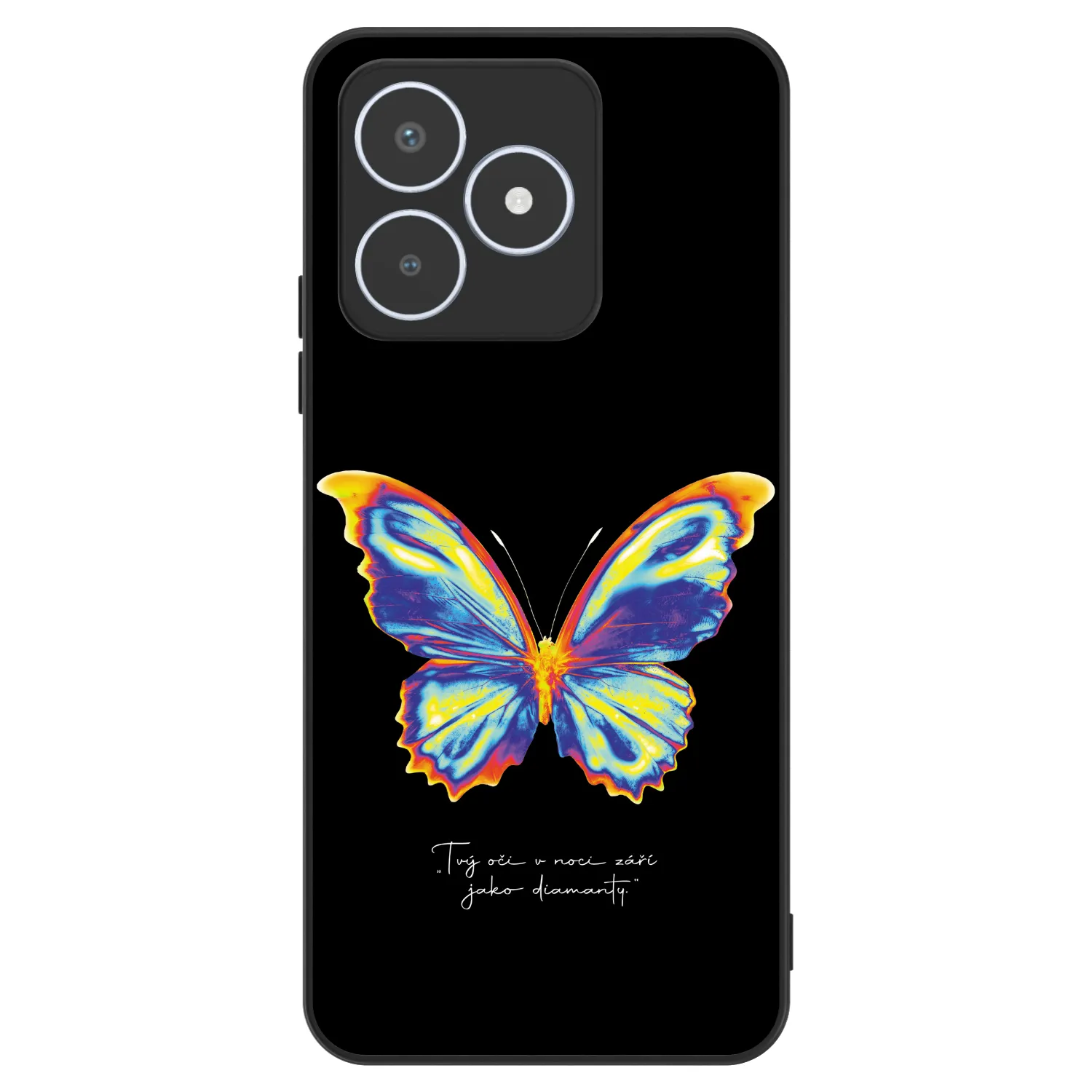 Picasee ULTIMATE CASE für Realme C53 - Diamanty Black