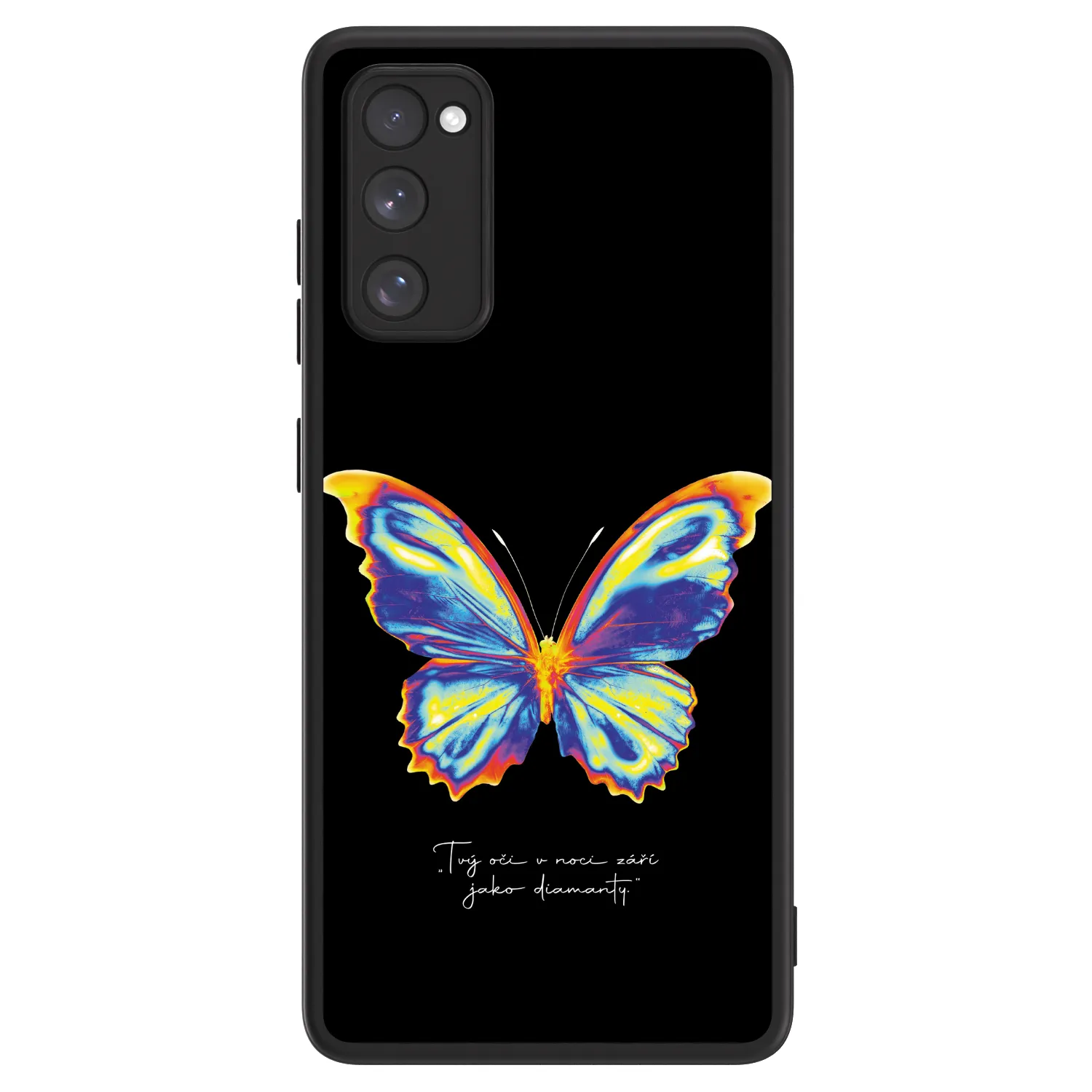 Picasee ULTIMATE CASE PowerShare für Samsung Galaxy S20 FE - Diamanty Black