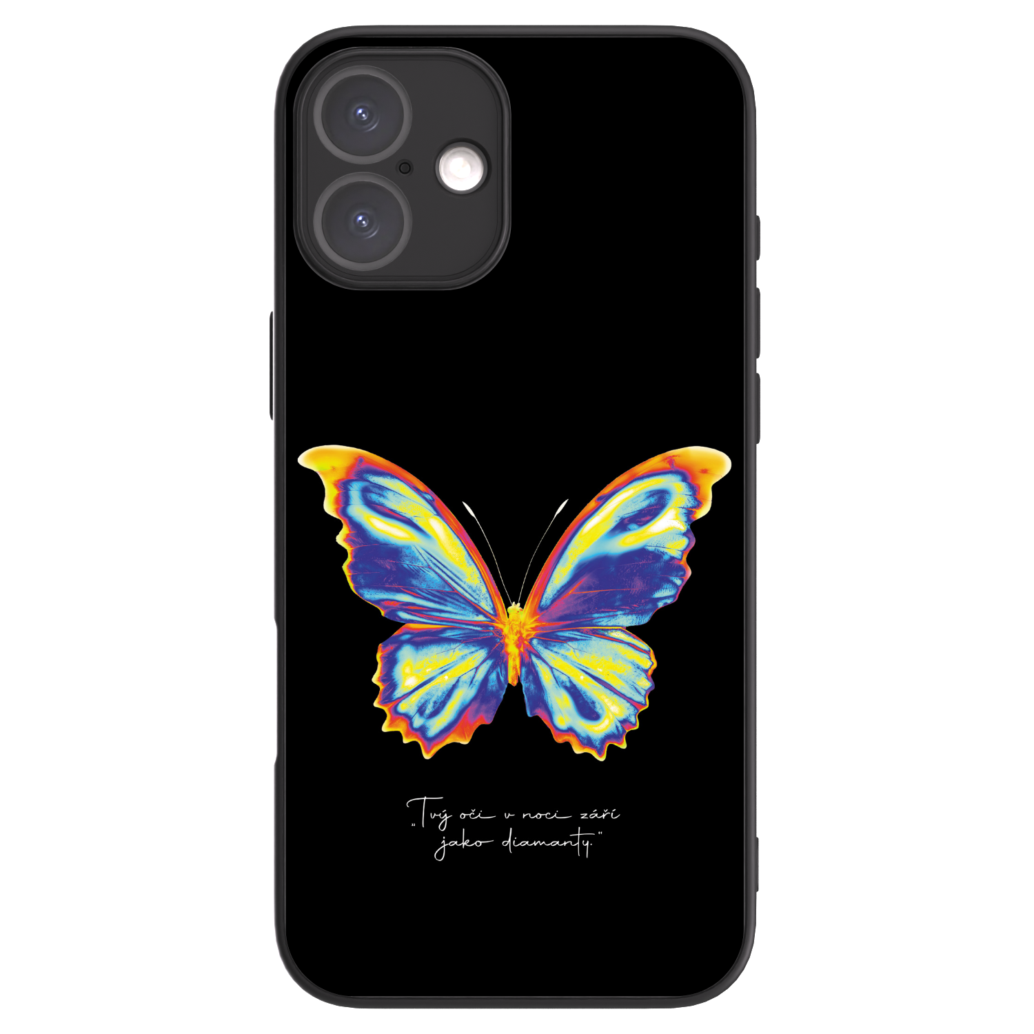 Picasee ULTIMATE CASE MagSafe für Apple iPhone 16 Plus - Diamanty Black
