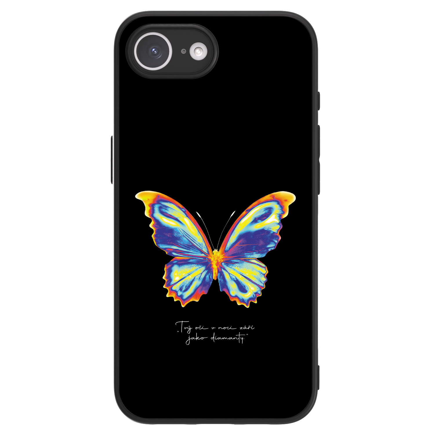 Picasee ULTIMATE CASE für Apple iPhone 16e - Diamanty Black