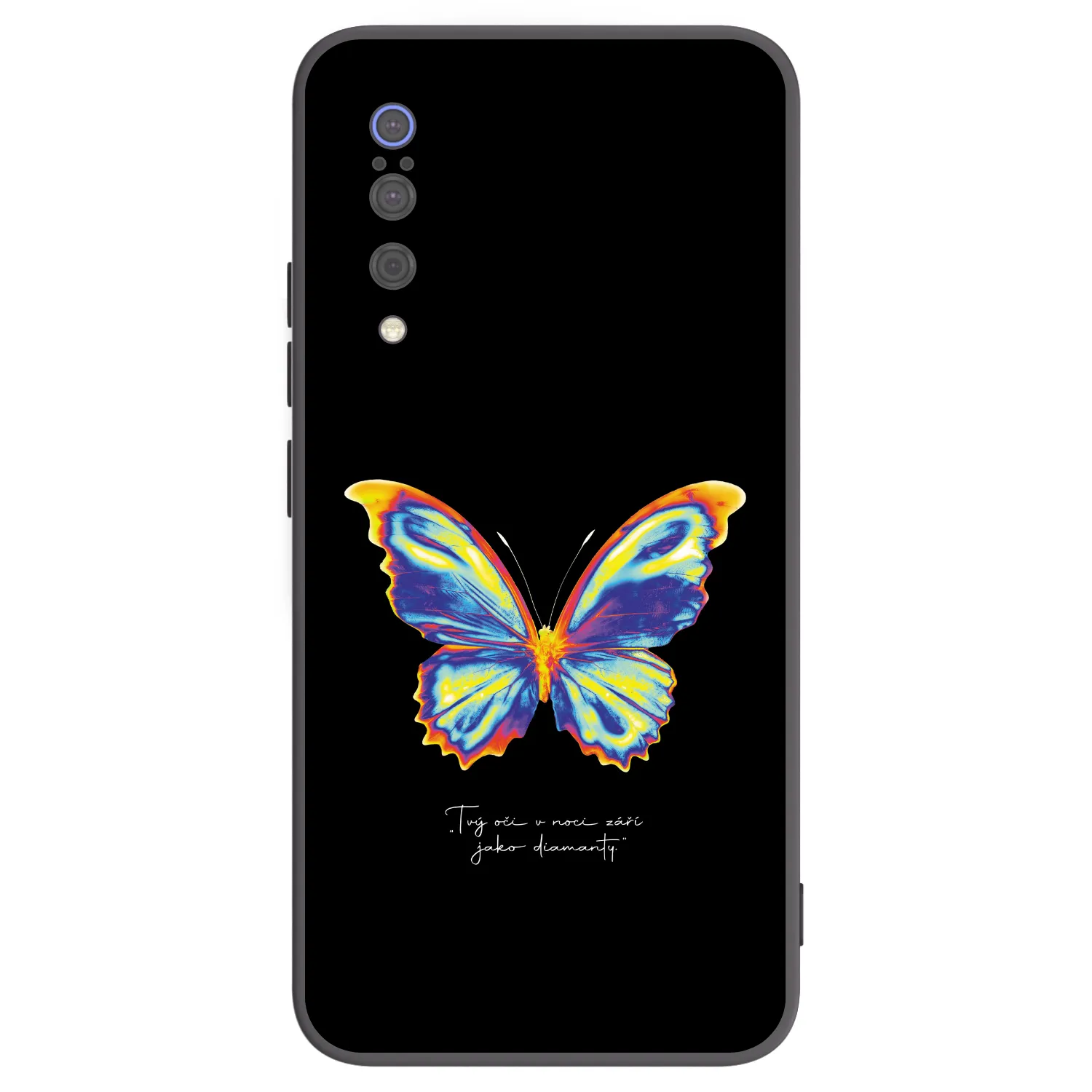 Picasee Xiaomi Mi 9 Hülle - Schwarzes Silikon - Diamanty Black