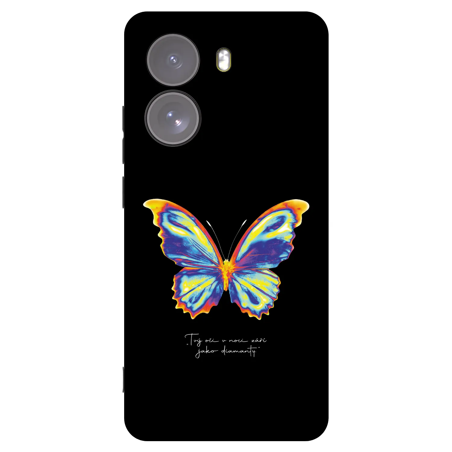 Picasee Xiaomi Poco X7 Hülle - Schwarzes Silikon - Diamanty Black