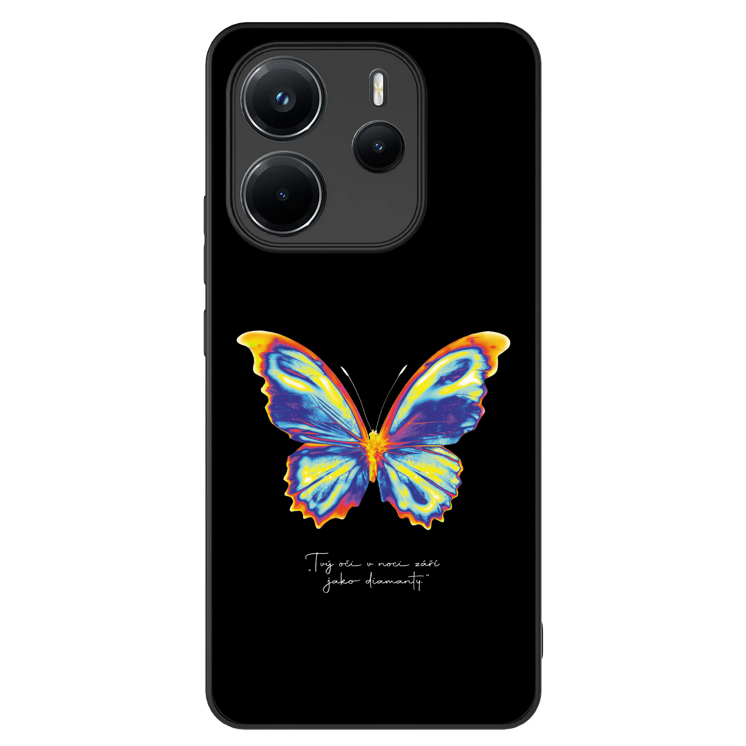 Picasee ULTIMATE CASE für Xiaomi Redmi Note 14 4G - Diamanty Black