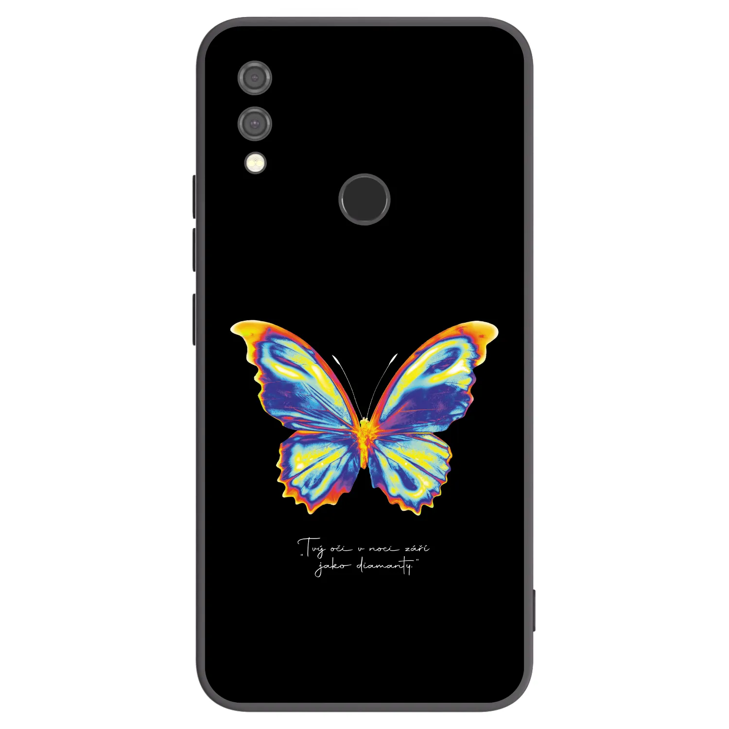 Picasee Xiaomi Redmi Note 7 Hülle - Schwarzes Silikon - Diamanty Black