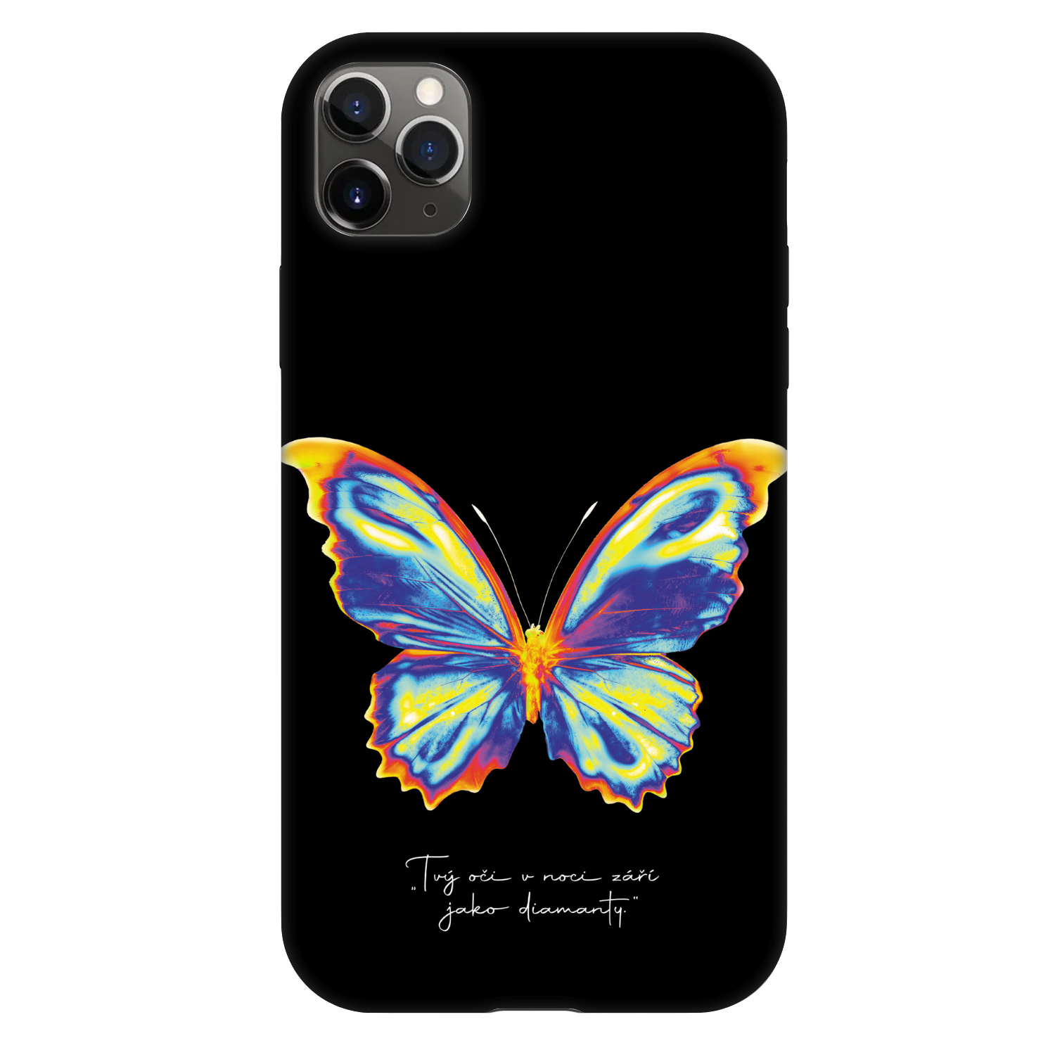 Picasee Fashion Case für Apple iPhone 11 Pro Max - Diamanty Black