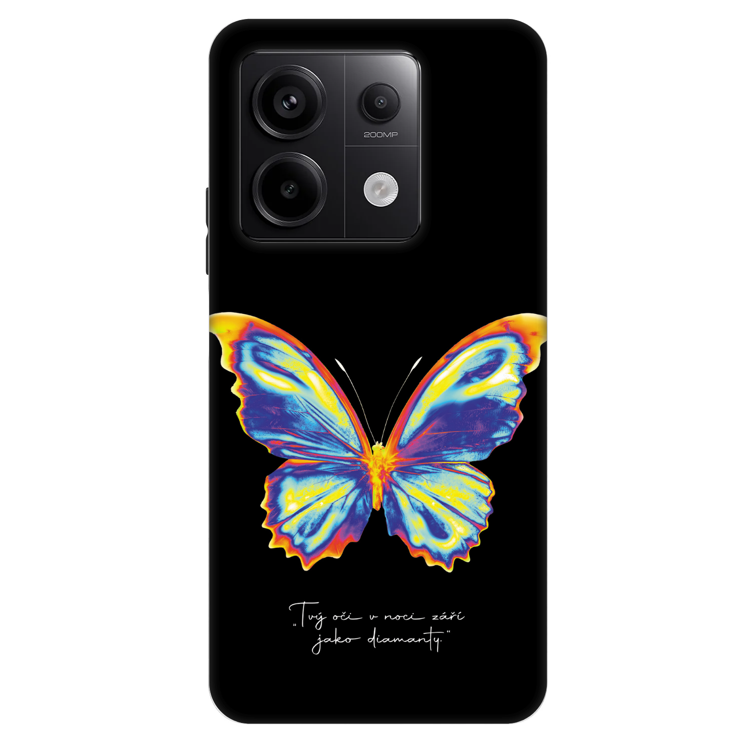 Picasee Fashion Case für Xiaomi Redmi Note 13 Pro 5G - Diamanty Black