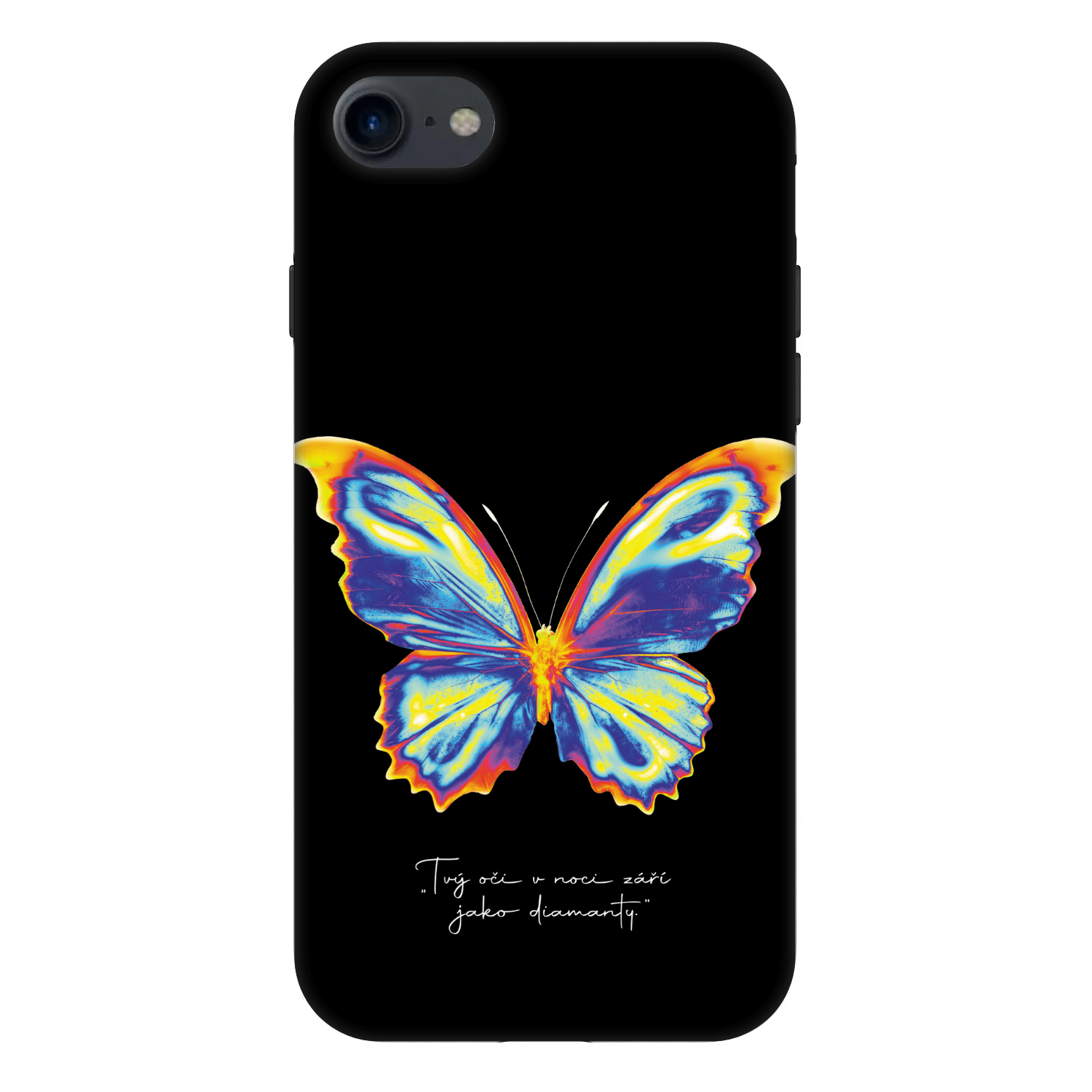Picasee Fashion Case für Apple iPhone 7 - Diamanty Black