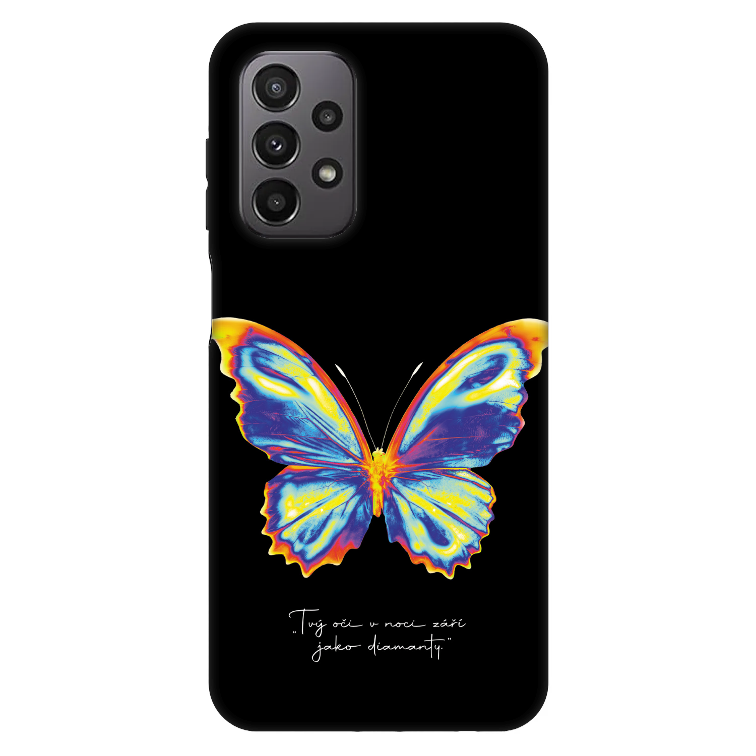 Picasee Fashion Case für Samsung Galaxy A23 A236B 5G - Diamanty Black