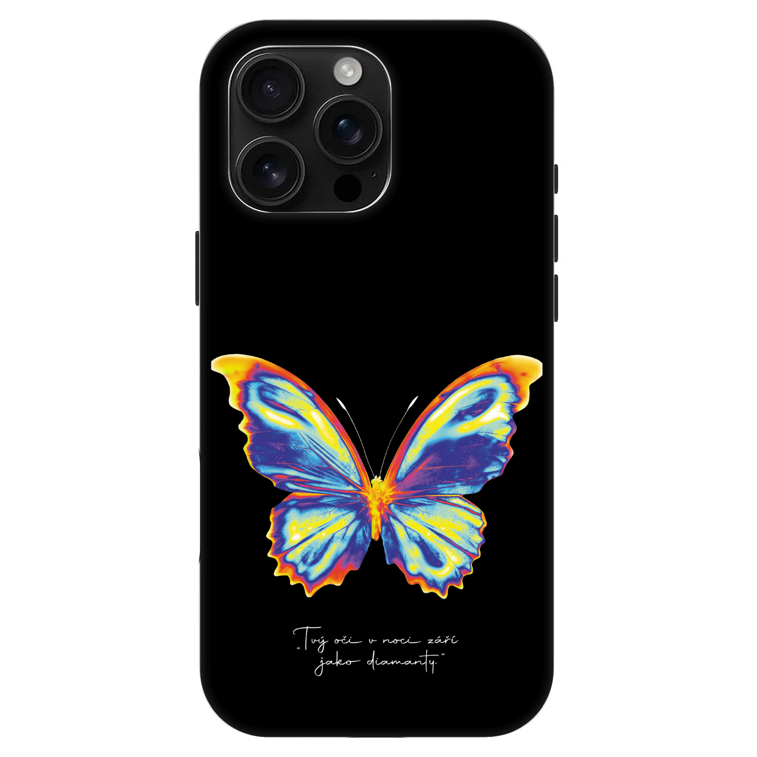 Picasee Fashion Case MagSafe für Apple iPhone 16 Pro Max - Diamanty Black