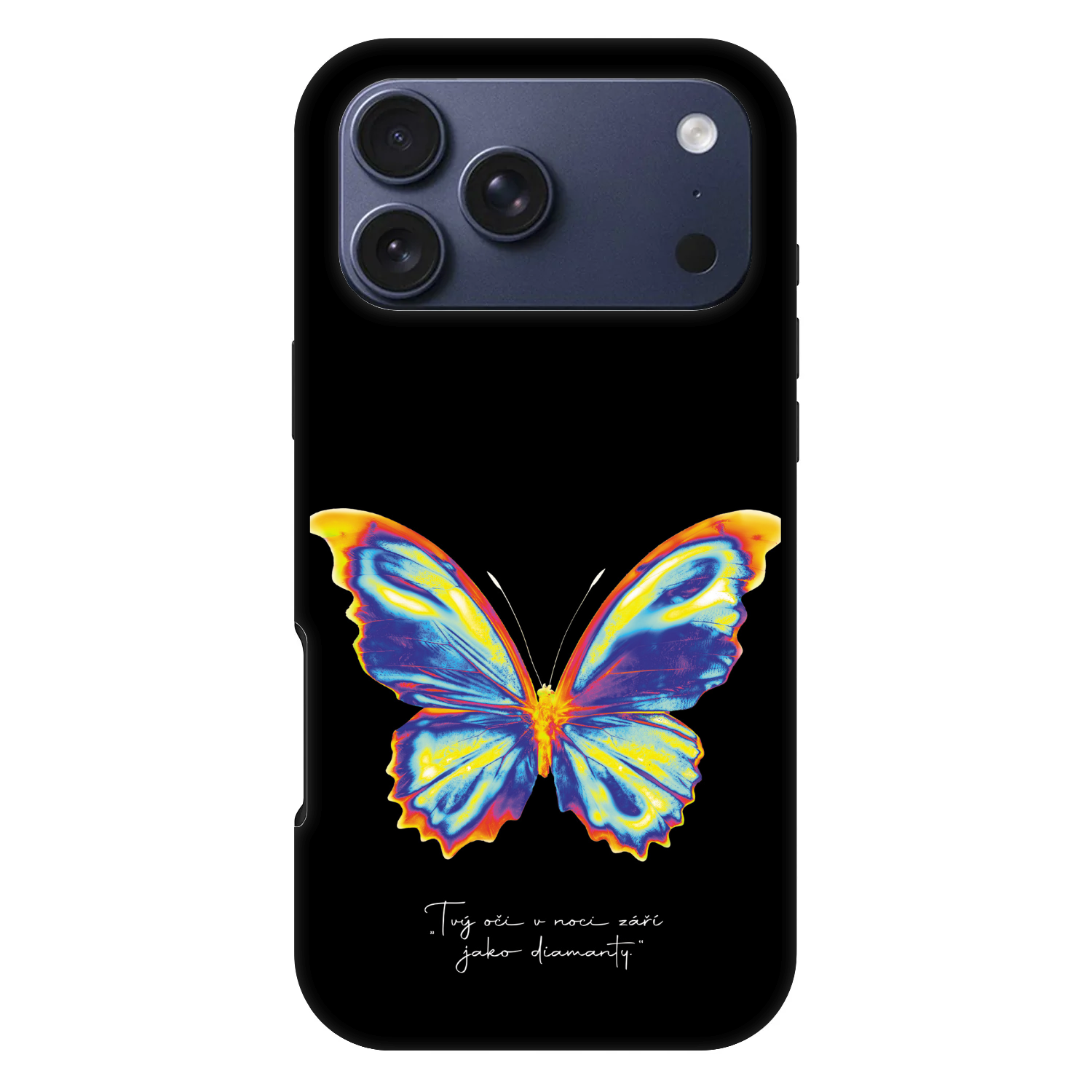 Picasee Fashion Case MagSafe für Apple iPhone 17 Pro Max - Diamanty Black
