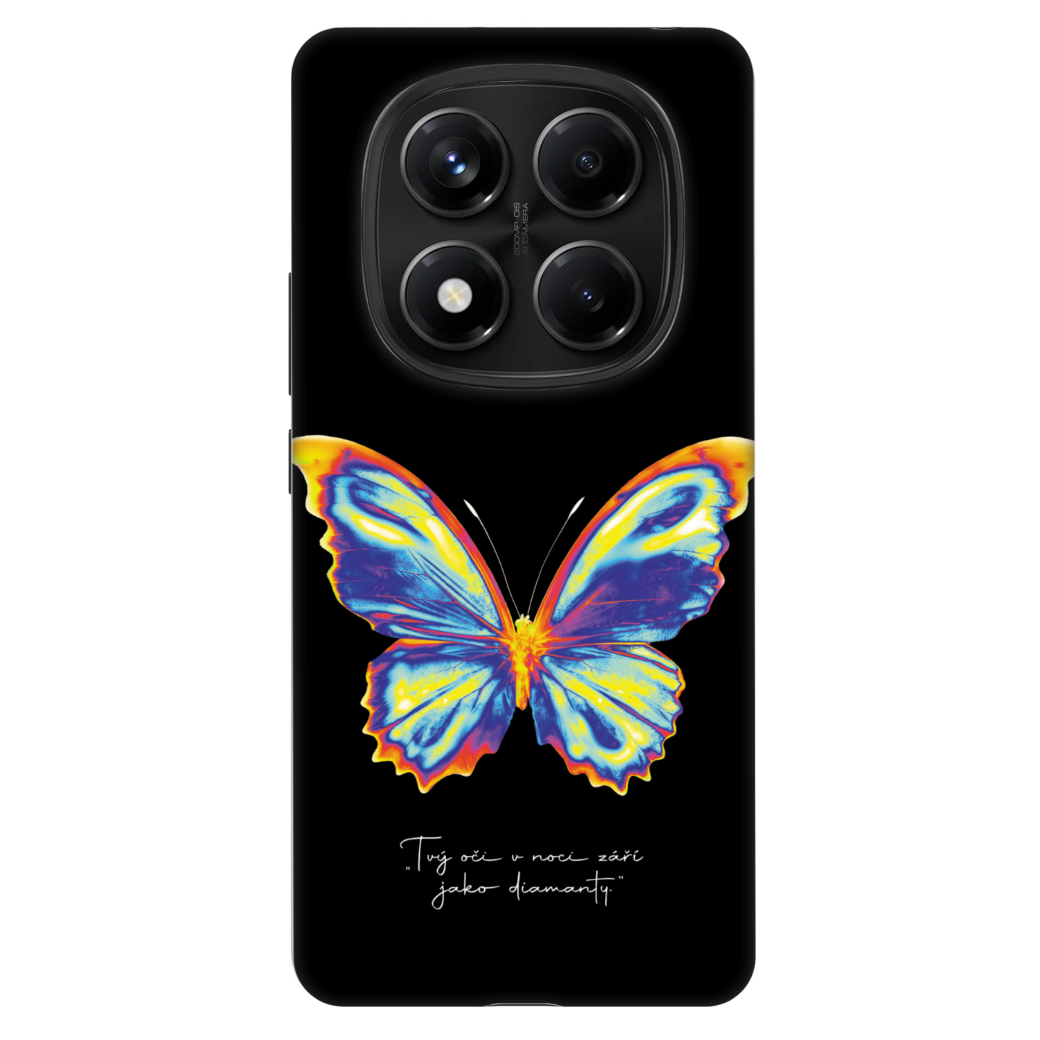 Picasee Fashion Case für Xiaomi Redmi Note 14 Pro 4G - Diamanty Black