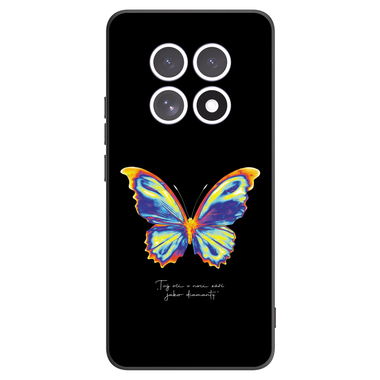 Picasee Xiaomi Redmi Note 15 Hülle - Schwarzes Silikon - Diamanty Black