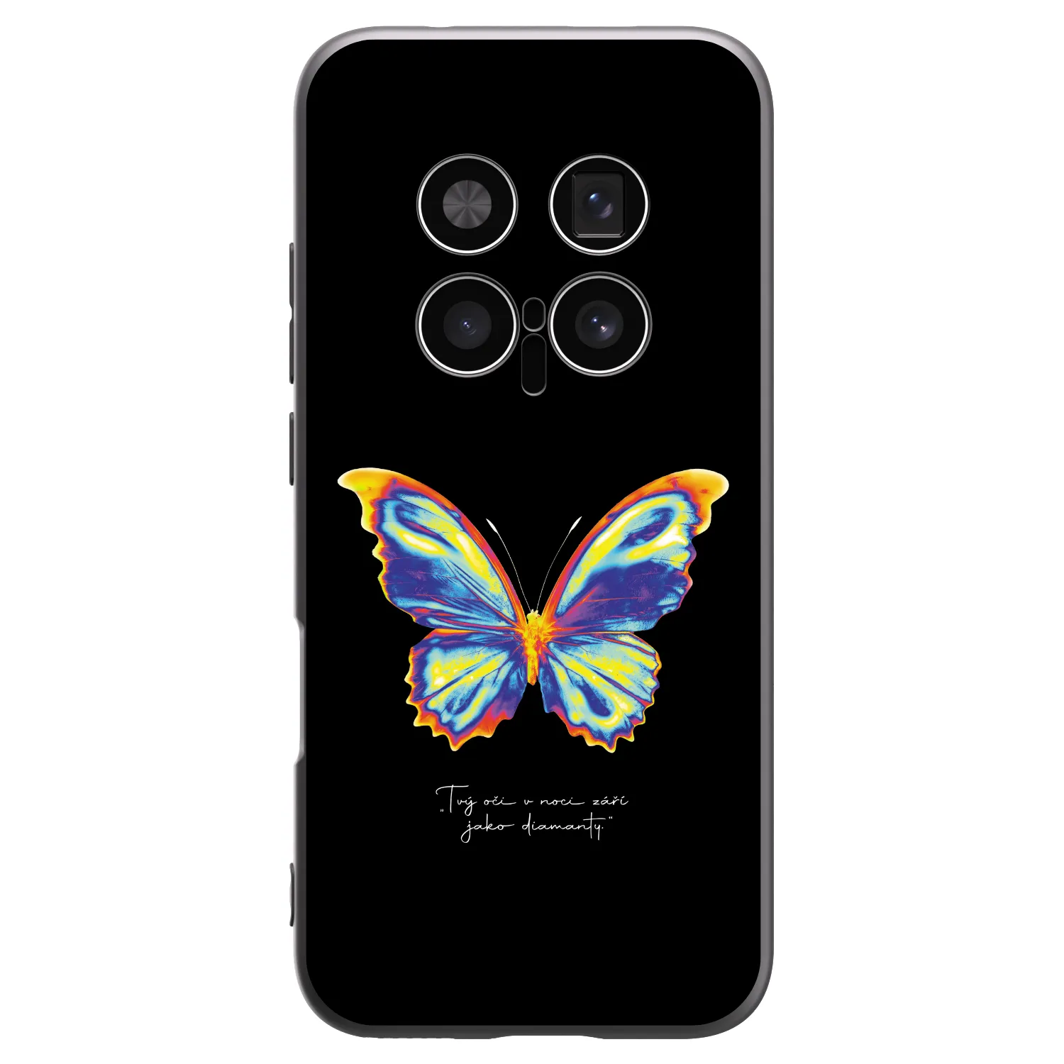 Picasee Honor Magic8 Pro 5G Hülle - Schwarzes Silikon - Diamanty Black