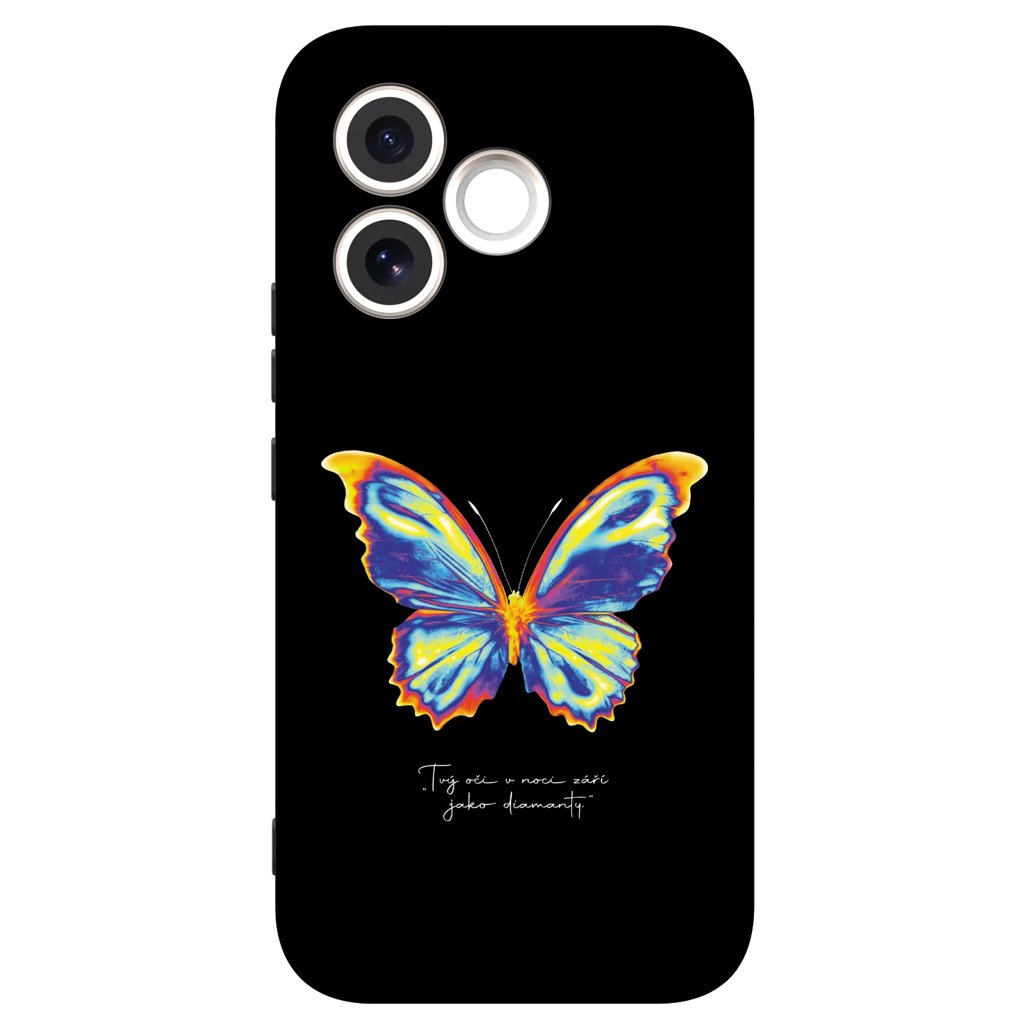 Picasee Honor 600 Lite Hülle - Schwarzes Silikon - Diamanty Black