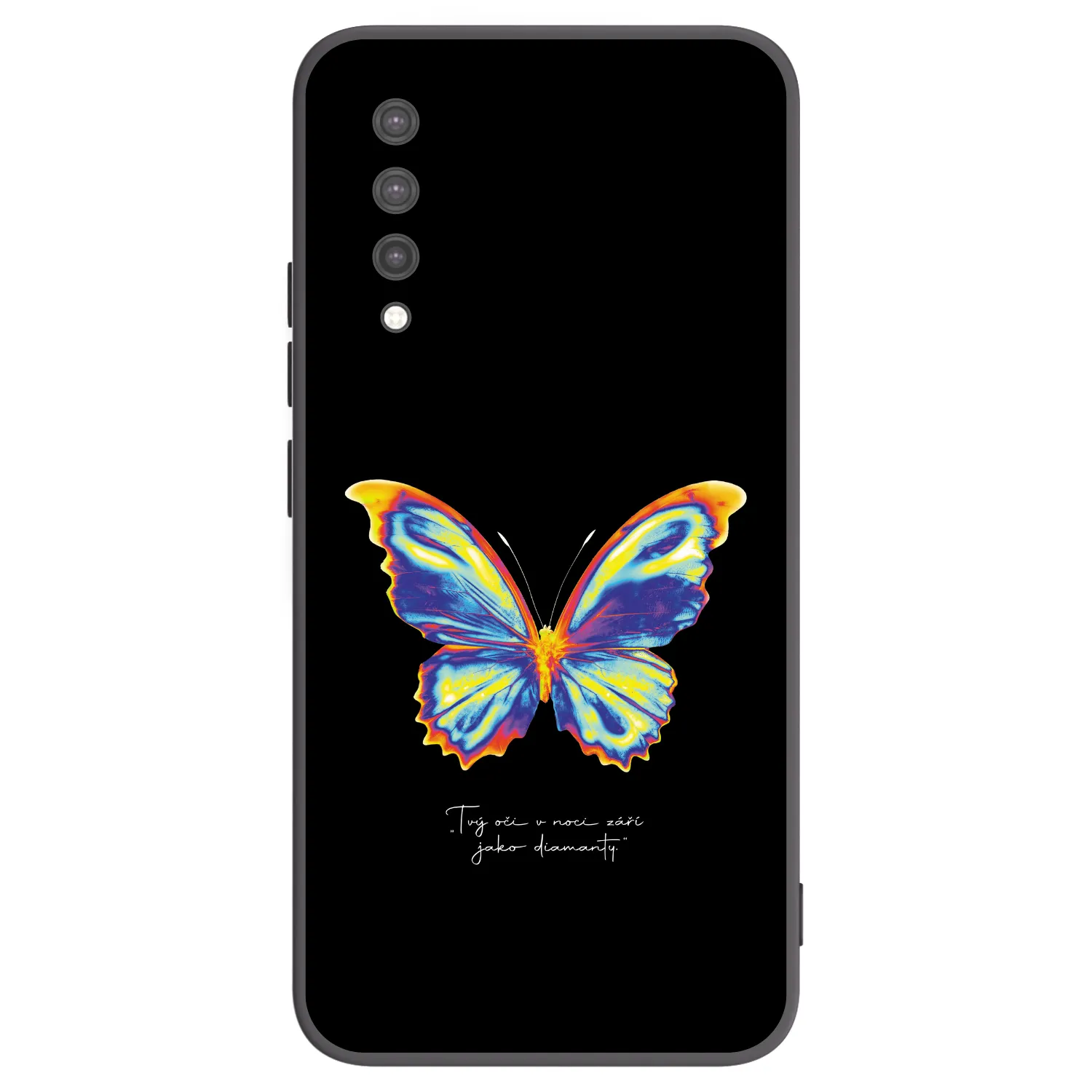 Picasee Xiaomi Mi 9 Lite Hülle - Schwarzes Silikon - Diamanty Black