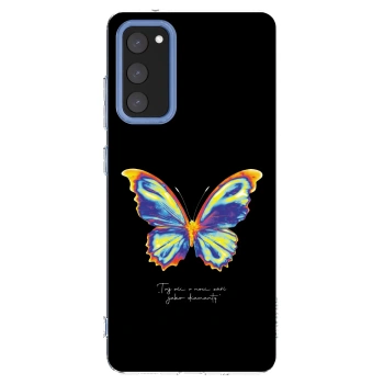 Picasee Samsung Galaxy S20 FE Hülle - Transparentes Silikon - Diamanty Black
