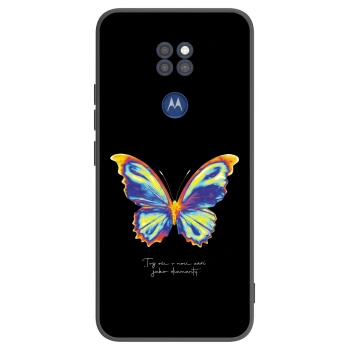 Hülle für Motorola Moto G9 Play - Diamanty Black
