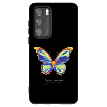 Hülle für Huawei P40 - Diamanty Black