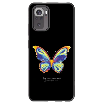 Picasee Xiaomi Redmi Note 10 Hülle - Schwarzes Silikon - Diamanty Black