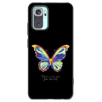 Picasee Xiaomi Redmi Note 10 Pro Hülle - Schwarzes Silikon - Diamanty Black
