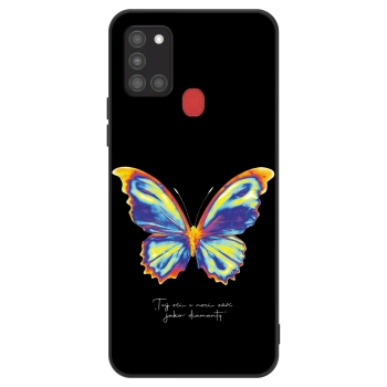 Hülle für Samsung Galaxy A21s - Diamanty Black