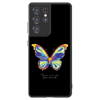 Hülle für Samsung Galaxy S21 Ultra 5G G998B - Diamanty Black