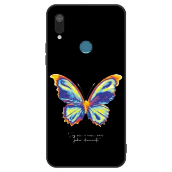 Hülle für Huawei Y7 2019 - Diamanty Black