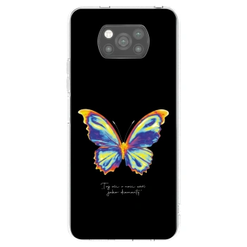 Picasee Xiaomi Poco X3 Pro Hülle - Schwarzes Silikon - Diamanty Black