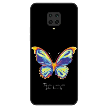 Hülle für Xiaomi Redmi Note 9S - Diamanty Black