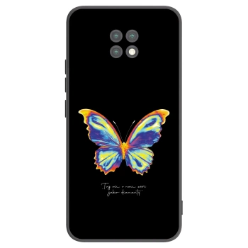 Picasee Xiaomi Redmi Note 9T Hülle - Schwarzes Silikon - Diamanty Black