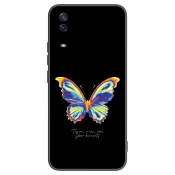 Picasee Vivo Y11s Hülle - Schwarzes Silikon - Diamanty Black