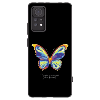 Picasee Xiaomi Redmi Note 11 Pro 5G Hülle - Schwarzes Silikon - Diamanty Black