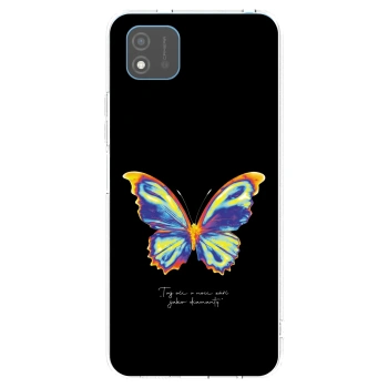 Picasee Realme C11 (2021) Hülle - Transparentes Silikon - Diamanty Black