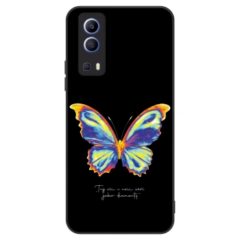 Hülle für Vivo Y52 5G - Diamanty Black