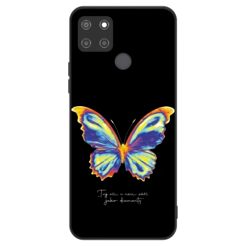 Hülle für Realme C21Y - Diamanty Black