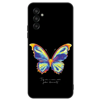 Hülle für Samsung Galaxy M13 M135F - Diamanty Black