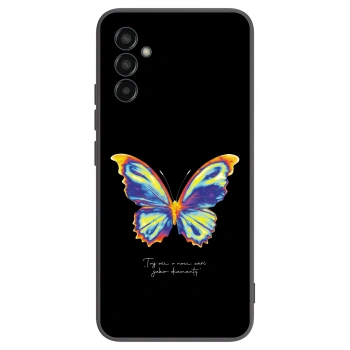 Picasee Samsung Galaxy M13 M135F Hülle - Schwarzes Silikon - Diamanty Black
