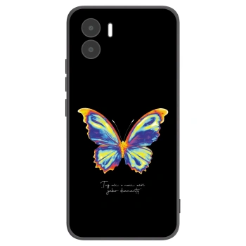 Picasee Xiaomi Redmi A1 Hülle - Schwarzes Silikon - Diamanty Black