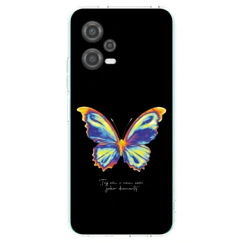 Picasee Xiaomi Poco X5 Hülle - Transparentes Silikon - Diamanty Black