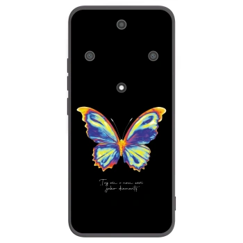 Picasee Honor Magic5 Lite 5G Hülle - Schwarzes Silikon - Diamanty Black