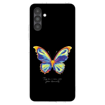 Picasee Samsung Galaxy A04s A047F Hülle - Transparentes Silikon - Diamanty Black